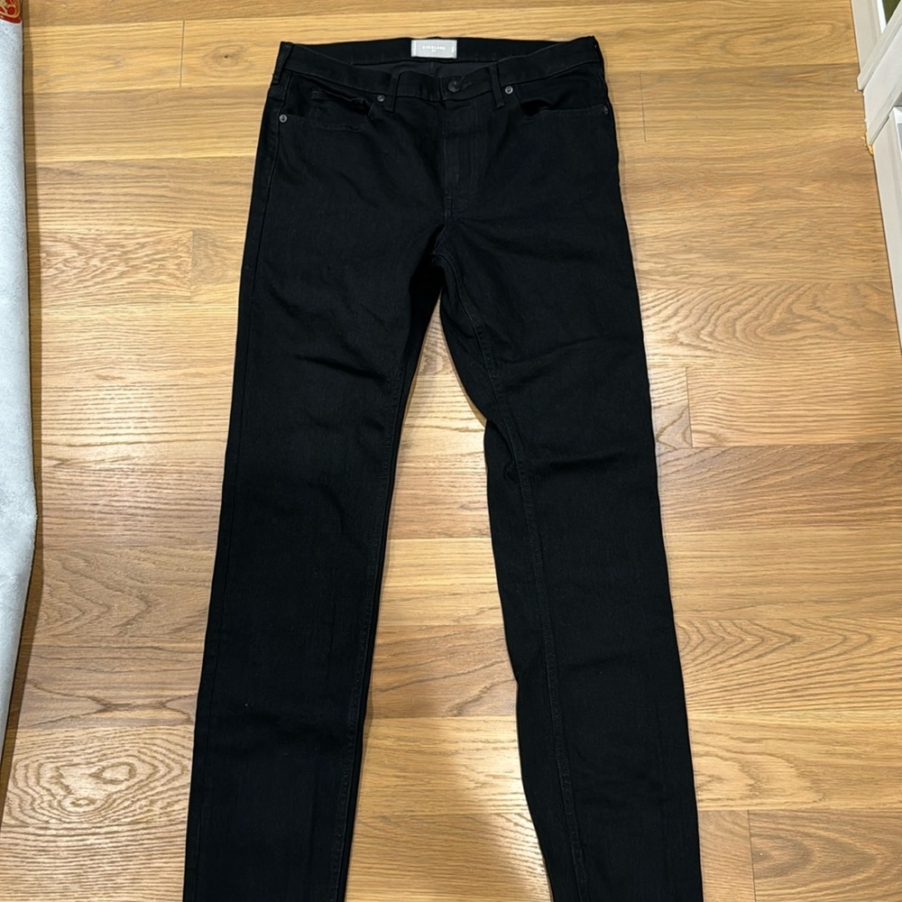 Everlane 33x34 Black Jeans